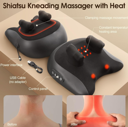 Neck &amp; Shoulder Massage Pillow