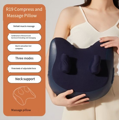 Neck &amp; Shoulder Massage Pillow
